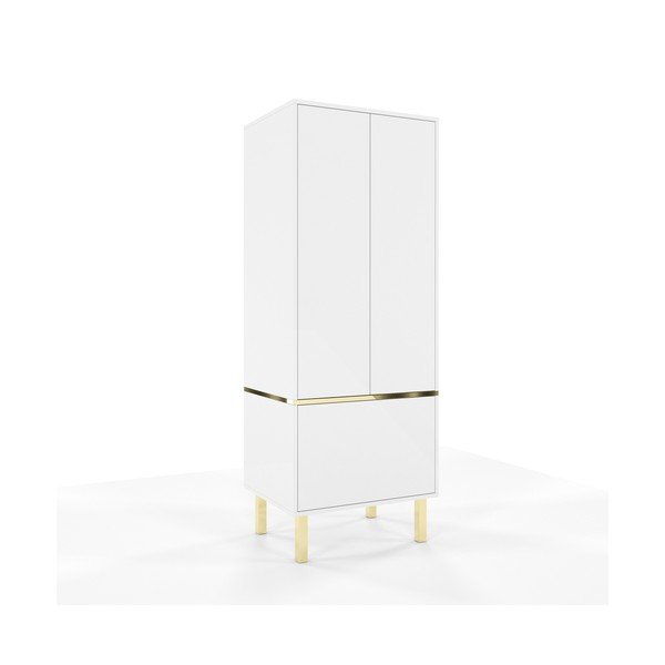 Valge riidekapp 70x185 cm Magica - Skandica-image-2