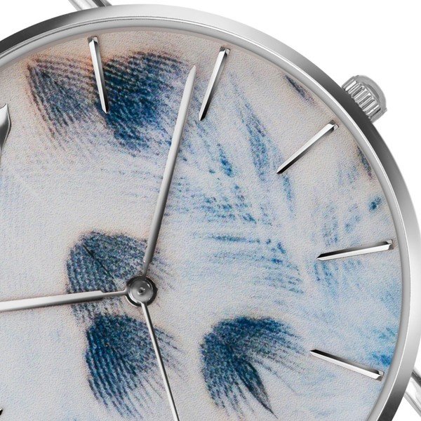 Dámské hodinky s modrým páskem z pravé kůže Emily Westwood Nataly-image-2