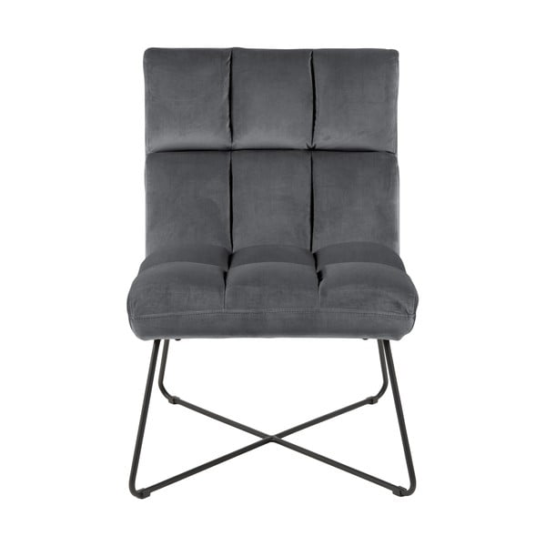 Hall sametist tugitool Alba - Actona-image-2