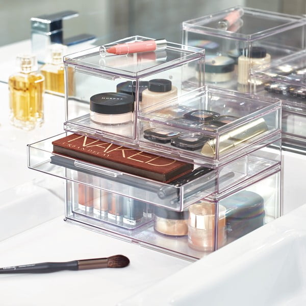 Vannitoa korrastaja Crystalline - iDesign/The Home Edit-image-1