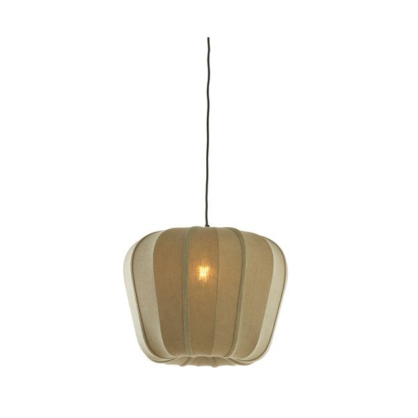 Roheline ripplamp tekstiilist varjuga Zubedo - Light & Living-image-3