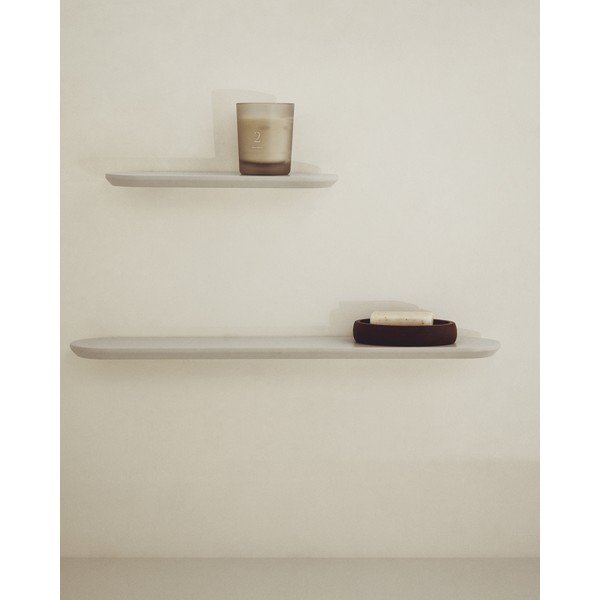 Beežid riiulid 2tk komplektis 55 cm Arely - Kave Home-image-1