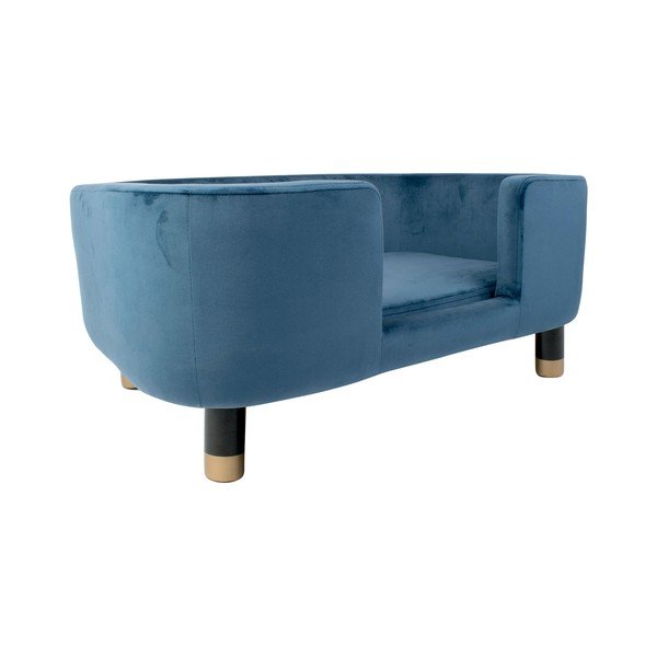 Sinine sametist lemmikloomavoodi 50x74 cm Royal - Leitmotiv-image-1