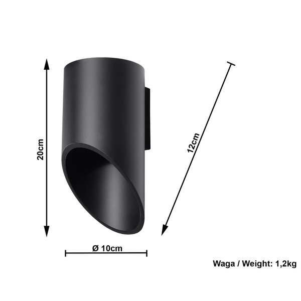 Must seinavalgusti 20 Nixon - Sollux-image-4