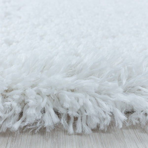 Valge ümmargune vaip ø 200 cm Fluffy - Ayyildiz Carpets-image-3