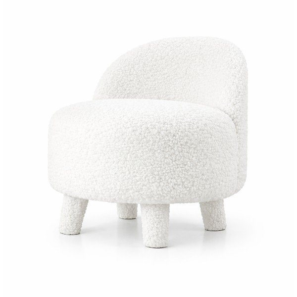 Valge laste bukleekangast tugitool Moouv – Artie