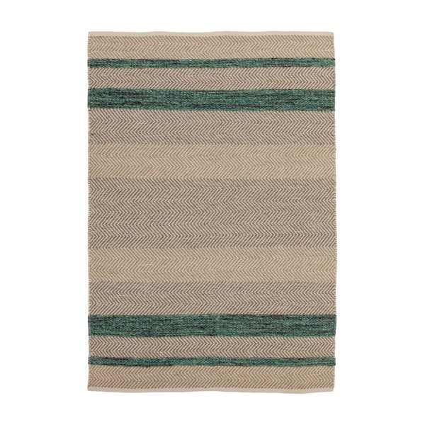 Pruunikas-roheline vaip , 120 x 170 cm Fields - Asiatic Carpets