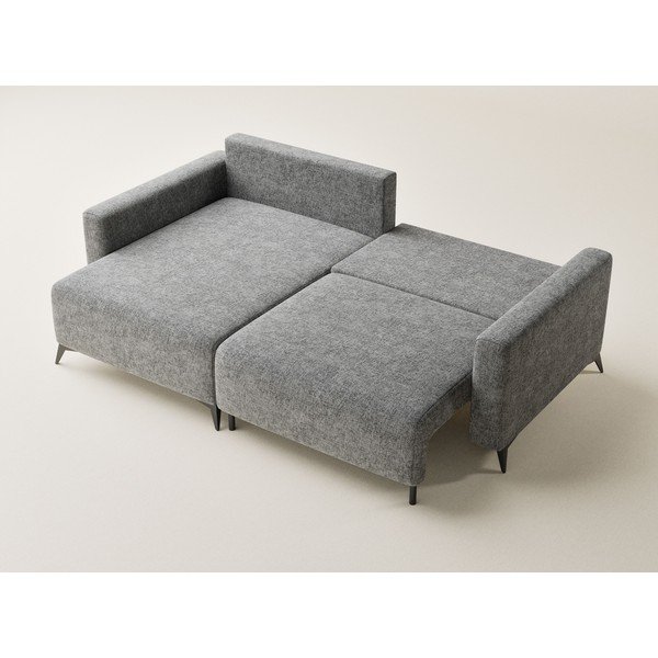 Hall šenilldiivanvoodi/panipaigaga nurgadiivan (vasak nurk/diivanvoodiga) Leon - Maison de Rêve-image-3