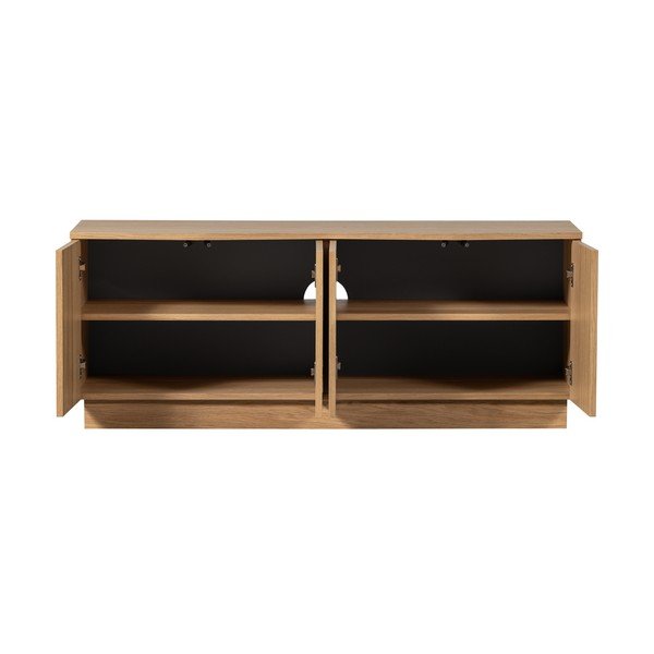 Tammepuidust TV-alus 133x52x45 cm Zuma - WOOOD-image-3