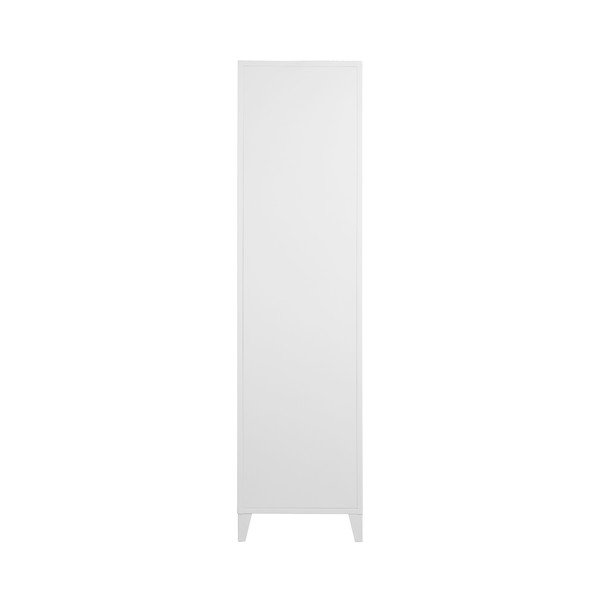 Valge avatud metallist riidekapp 80x175 cm Salino - Støraa-image-3