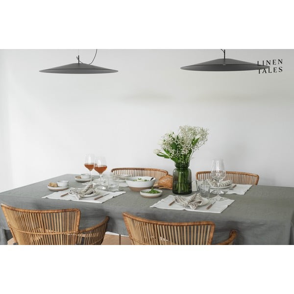 Linane laudlina 140x140 cm Khaki - Linen Tales-image-4