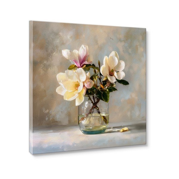 Trükitud pilt lõuendil 32x32 cm Magnolias - Styler-image-3