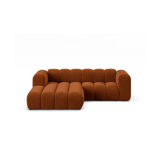 Oranž nurgas diivan (vasakpoolne nurk) Lupine - Micadoni Home