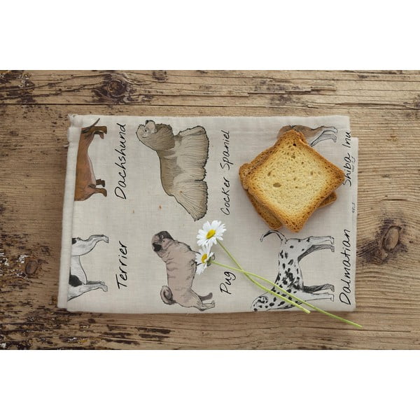 2 salvrätiku komplekt, 47 x 65 cm Dog Types - Little Nice Things-image-1