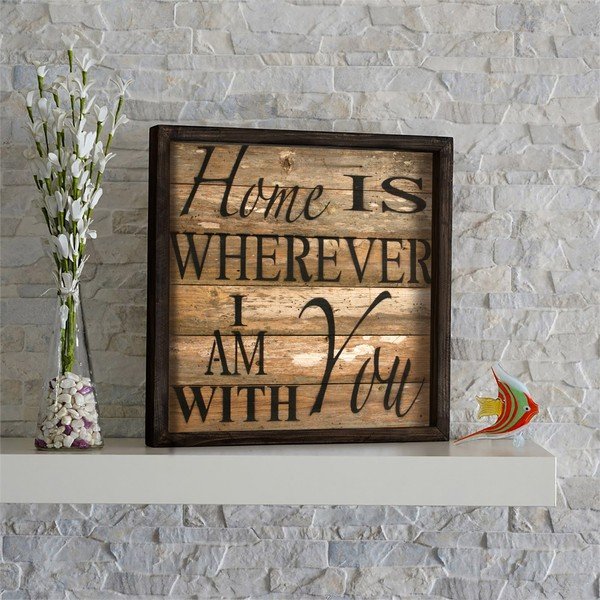 Seinamaal Sweet Home, 34 x 34 cm - Evila Originals-image-1