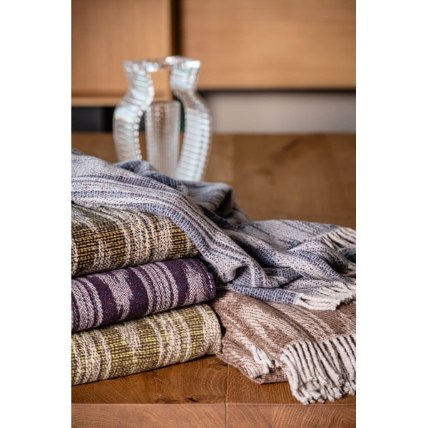 Sinine ruuduline puuvillane kangas , 140 x 180 cm Zanzibar - Euromant-image-2