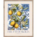 Trükitud pilt raamiga 40x50 cm Sicilia - Styler