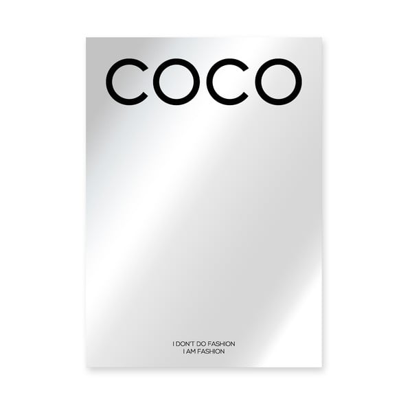 Seinapeegel 50x70 cm Coco Chanel - Little Nice Things