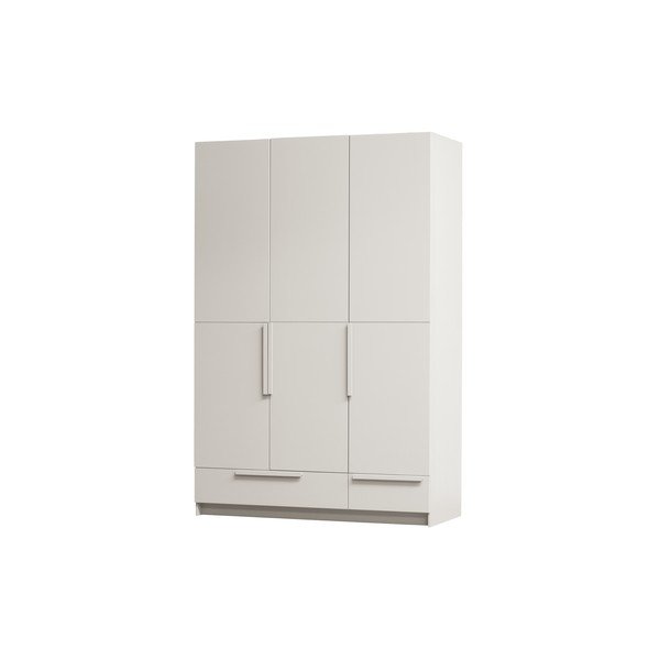 Kreemjas modulaarne männi puitkapp 142x215 cm Pure - WOOOD-image-4