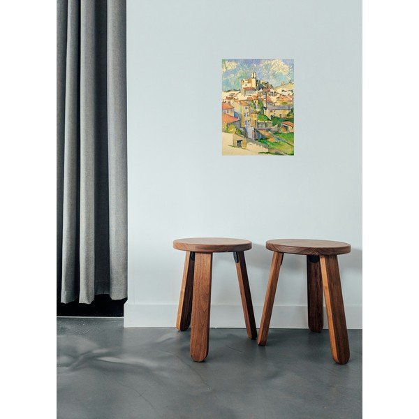Maal - reproduktsioon 30x40 cm Gardanne, Paul Cézanne - Fedkolor-image-1