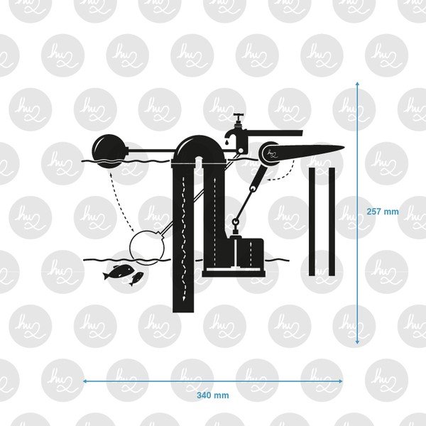 Samolepka Flush Mechanism-image-1