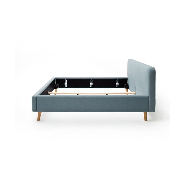 Sinine/halli värvi kaheinimesevoodi 180x200 cm Mattis - Meise Möbel-image-4