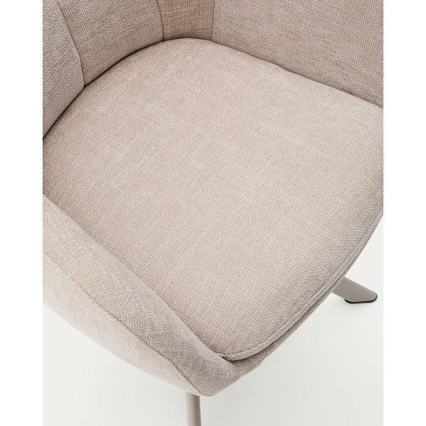 Beež söögitool Dorina - Kave Home-image-4