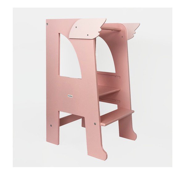 Roosa õppimistorn Montessori – Rocket Baby-image-3
