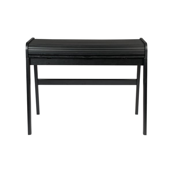 Must välja tõmmatava lauaga kirjutuslaud, pikkus 110 cm Barbier - Zuiver