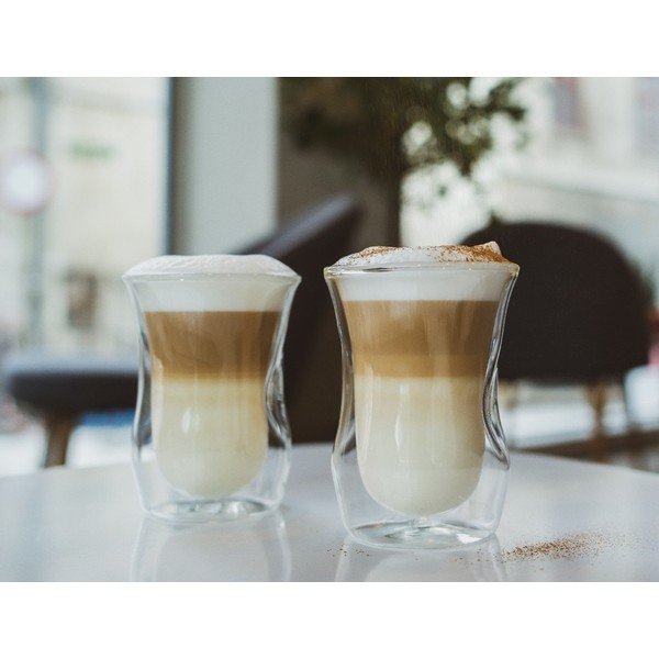 Topeltseinaga klaaskruusid 6tk komplektis 250 ml - Vialli Design-image-1