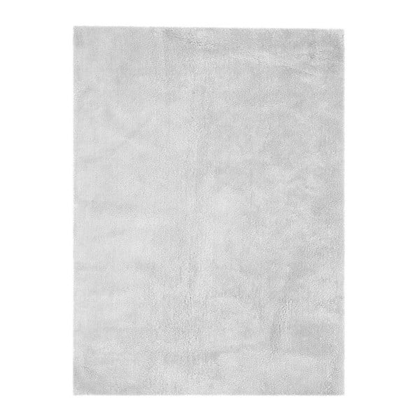Ručně tkaný šedý koberec Kayoom Limana 222 Silbergrau, 80 x 150 cm