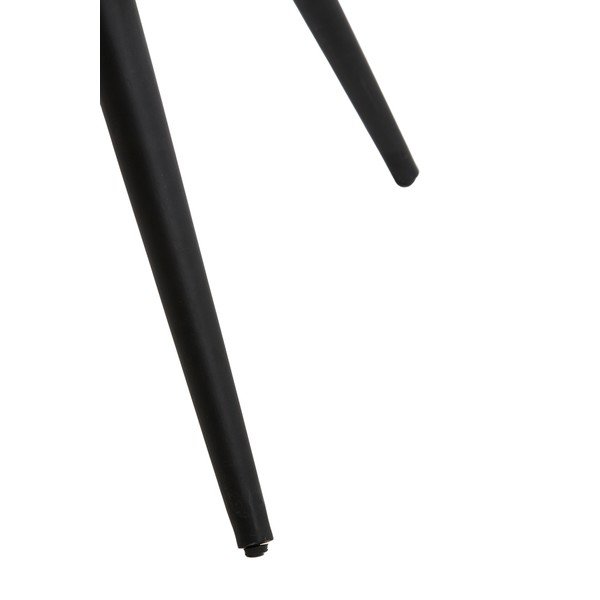 Must-tumepruun ümmargune söögilaud akaatsiaplaadiga ø 120 cm Turi - Light & Living-image-2