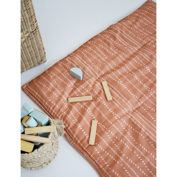 Oranž laste mängumatt Nepo Terracotta - Nattiot-image-2