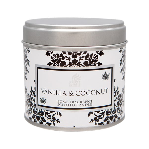 Vonná svíčka Spring Couture  40 hodin hoření, aroma vanilka a kokos
