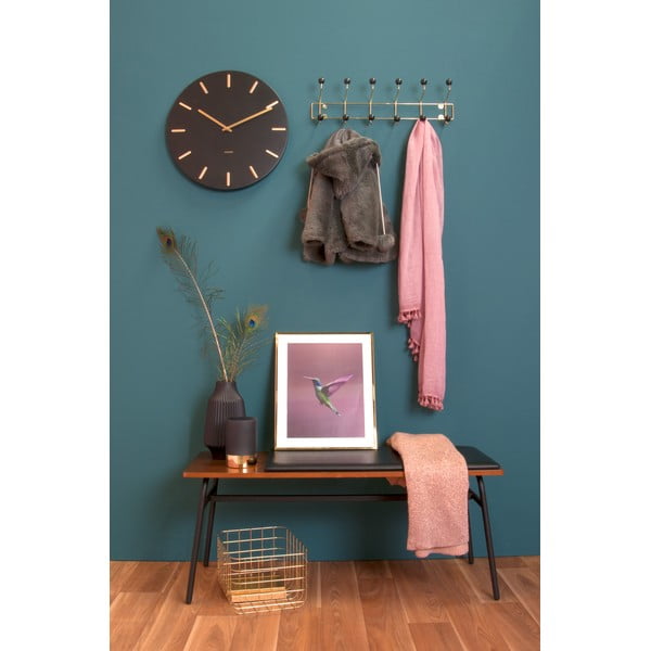 Mustade detailidega seinakinnitus , pikkus 53,5 cm Saturnus - PT LIVING-image-1