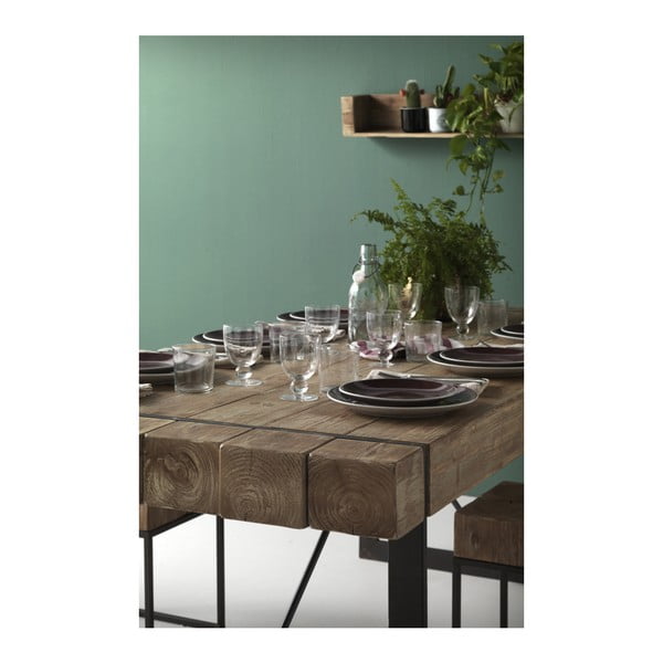 Metalljalgadega söögilaud Robust, 200 x 90 cm - Geese-image-2