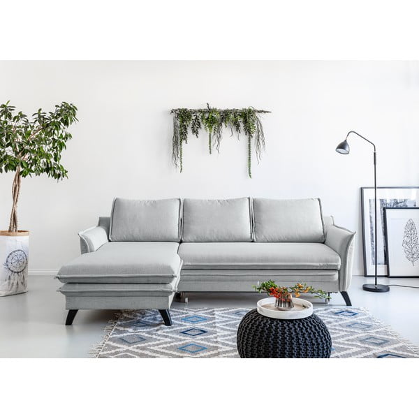 Helehall nurgas diivanvoodi, vasakpoolne nurgas Charming Charlie - Miuform-image-1