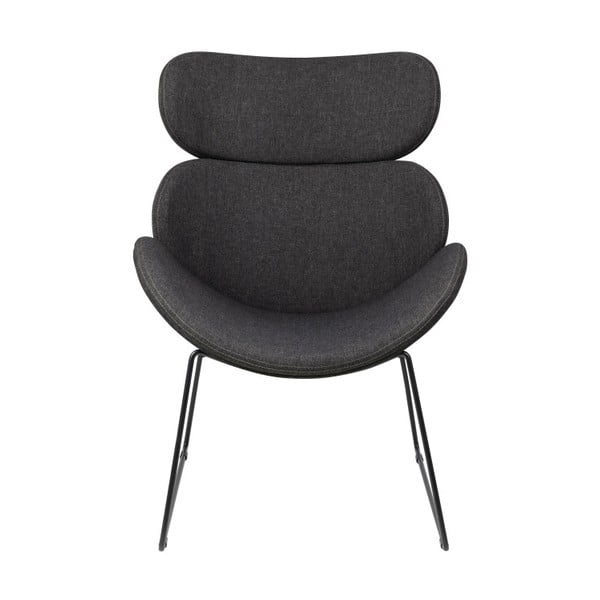 Musta jalaga tumehall tugitool Cazar - Actona-image-4