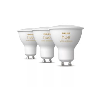 LED nutipirnid 3 GU10, 4 W komplektis White ambiance - Philips Hue