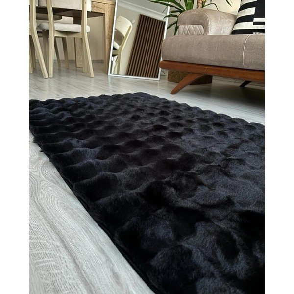 Must pestav vaip 160x230 cm Bubble Black - Mila Home-image-2