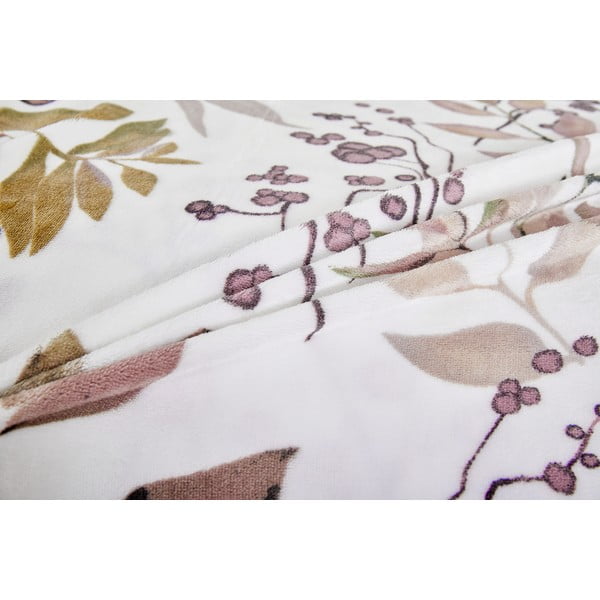 Valge-pruun mikroplüüsist voodipesu üheinimesevoodile 140x200 cm Ramita - My House-image-3