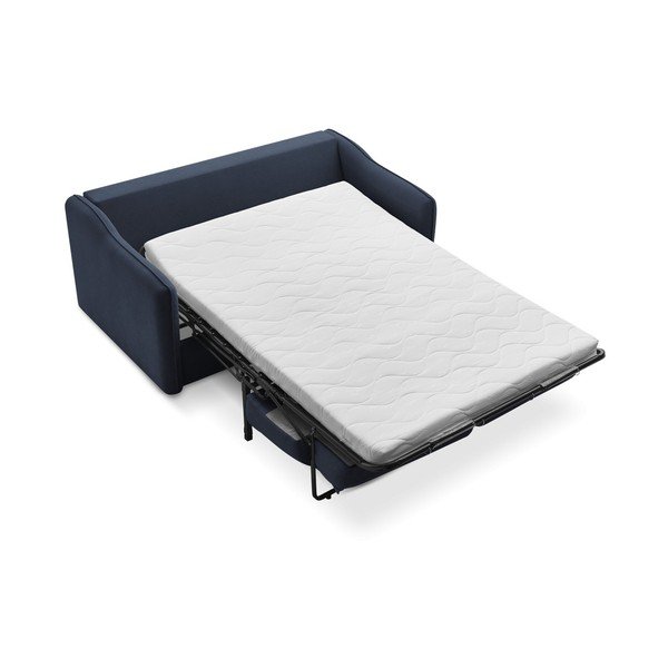 Tumesinine diivan igapäevaseks magamiseks/kokkupandav voodi 178 cm Lenny - Bobochic Paris-image-4