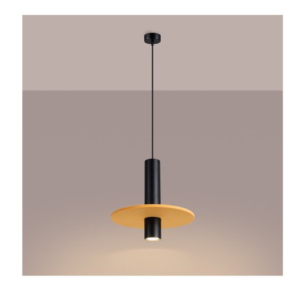 Kollane/beež metallist ripplamp ø 30 cm Olisa - Sollux-image-2
