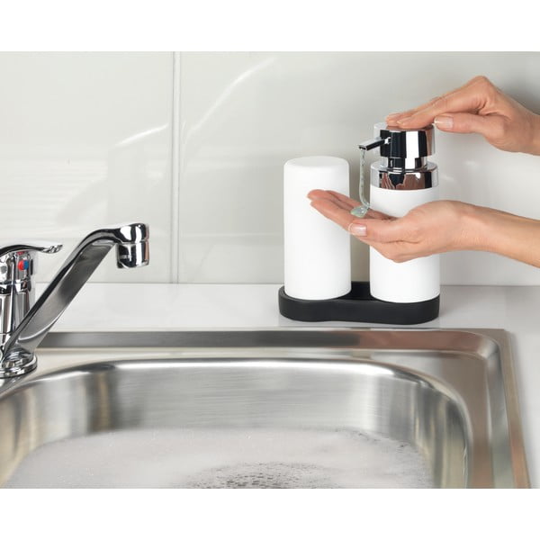 2 valge pesuvahendi dosaatori komplekt koos Squeeze salvega, 250 ml - Wenko-image-3