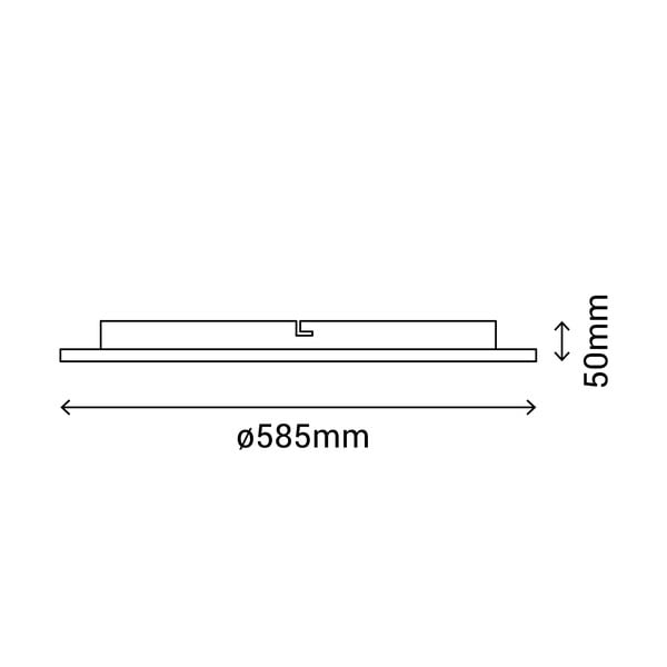 Valge laevalgusti , ø 58,5 cm Alba - SULION-image-2