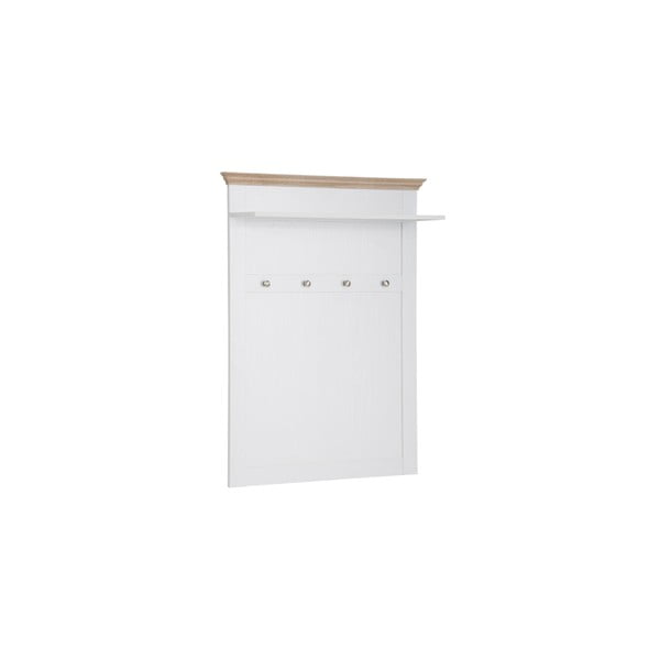 Tammepuust detailidega valge seinakinnitus Bruce - Støraa-image-1