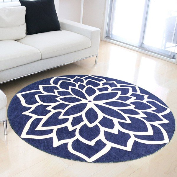 Koberec Vitauss Lorda, ⌀ 80 cm-image-1