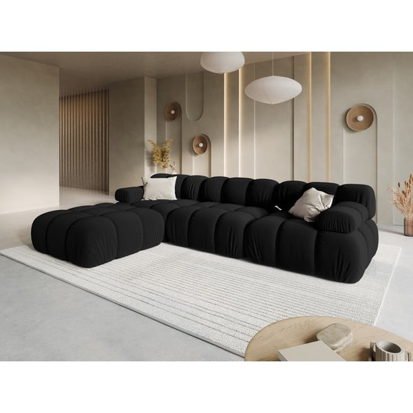 Must sametist nurgadiivan Bellis - Micadoni Home-image-1