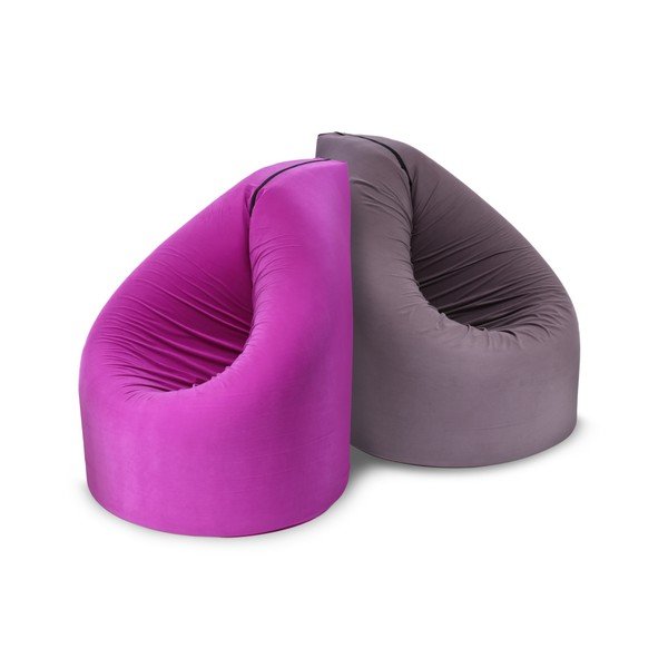 Růžová rozkládací postel s křesílkem Paq Bed-image-4