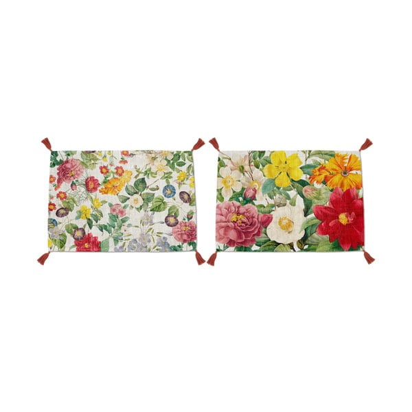 2 taldriku komplekt, 45 x 30 cm Spring Flowers - Madre Selva